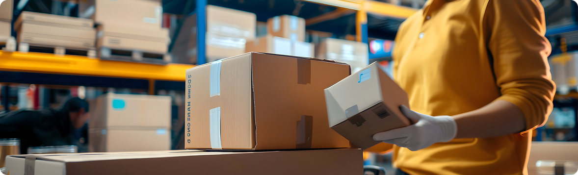 Custom packaging warehouse operations