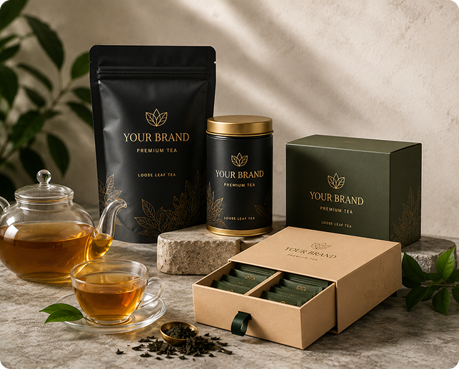 Private Label Tea Packaging