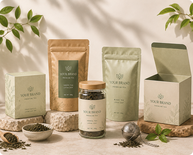 Private Label Tea Packaging